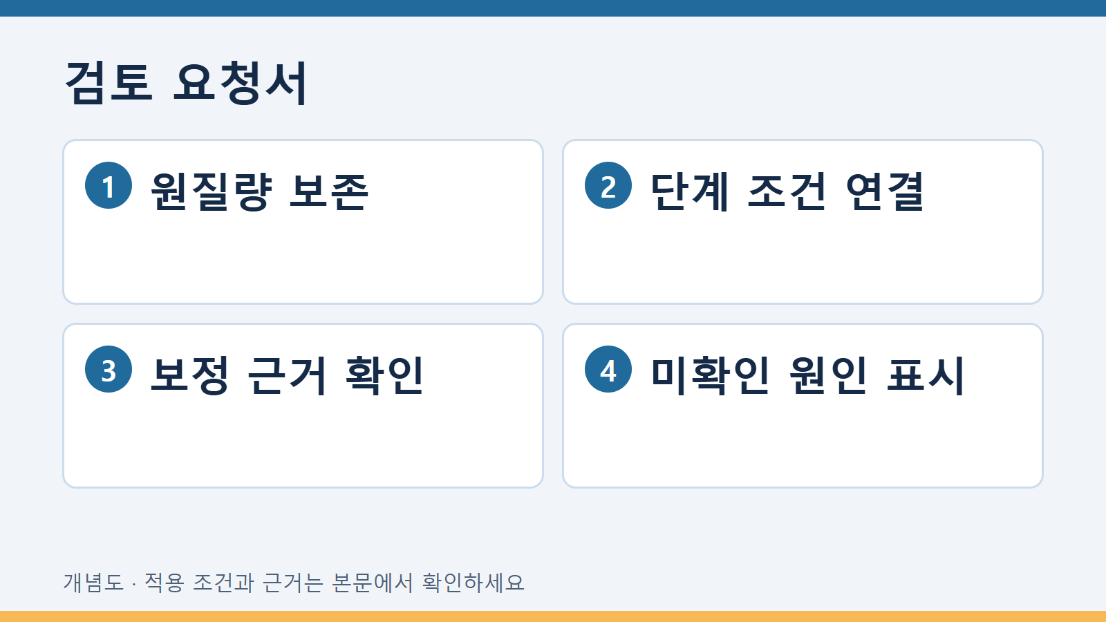 쿠폰 세척 질량곡선만으로 바탕 금속 손실을 확정하지 않기 3 검토 요청서